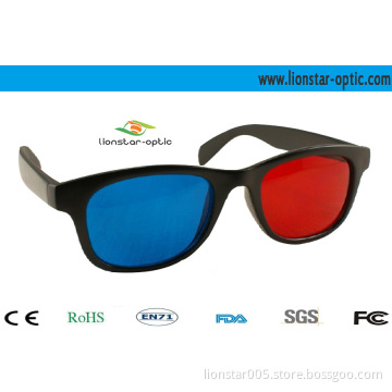 Fantastic 1.6mm thickness red cyan 3d glasses